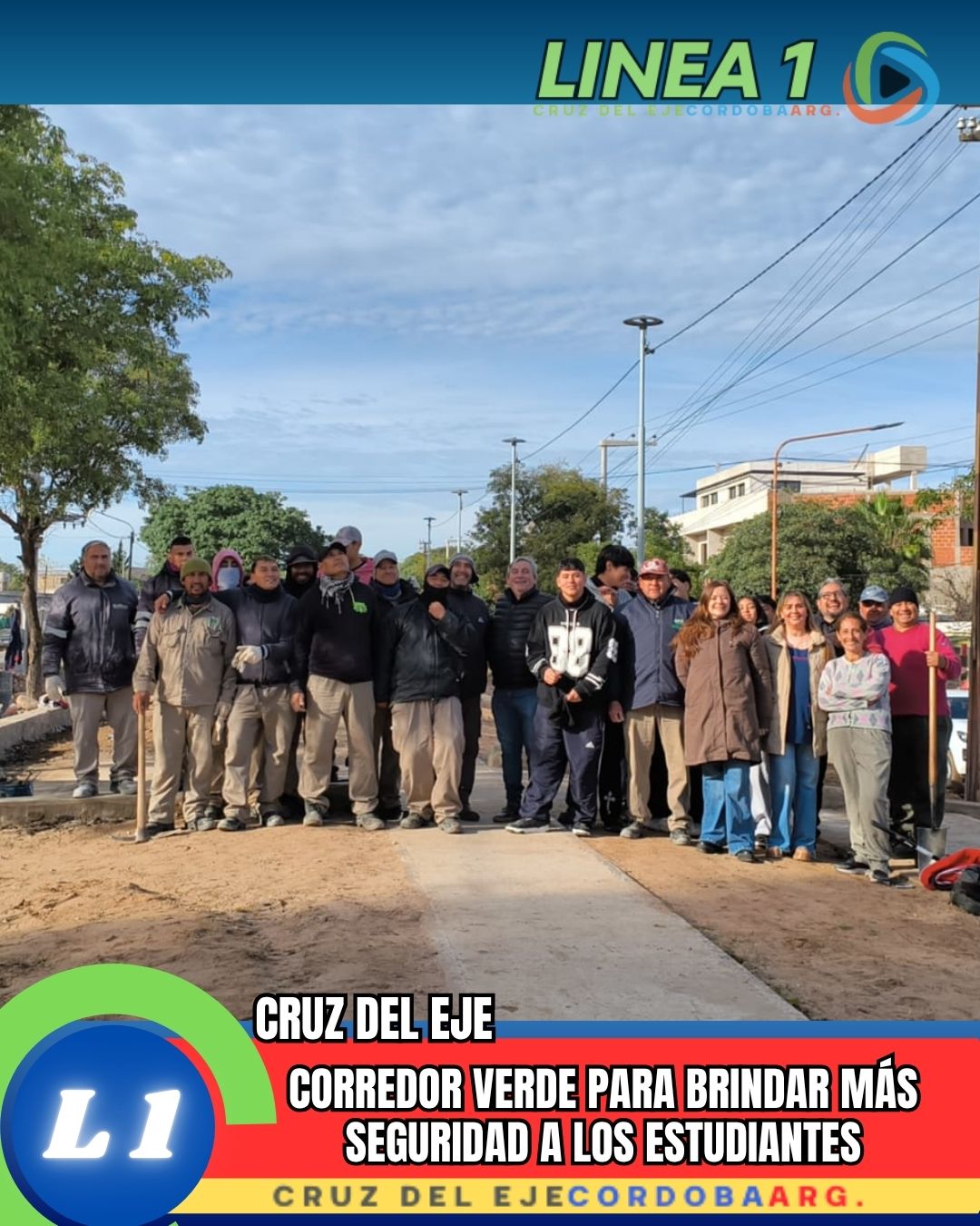 Un corredor que integra el Polo Educativo
