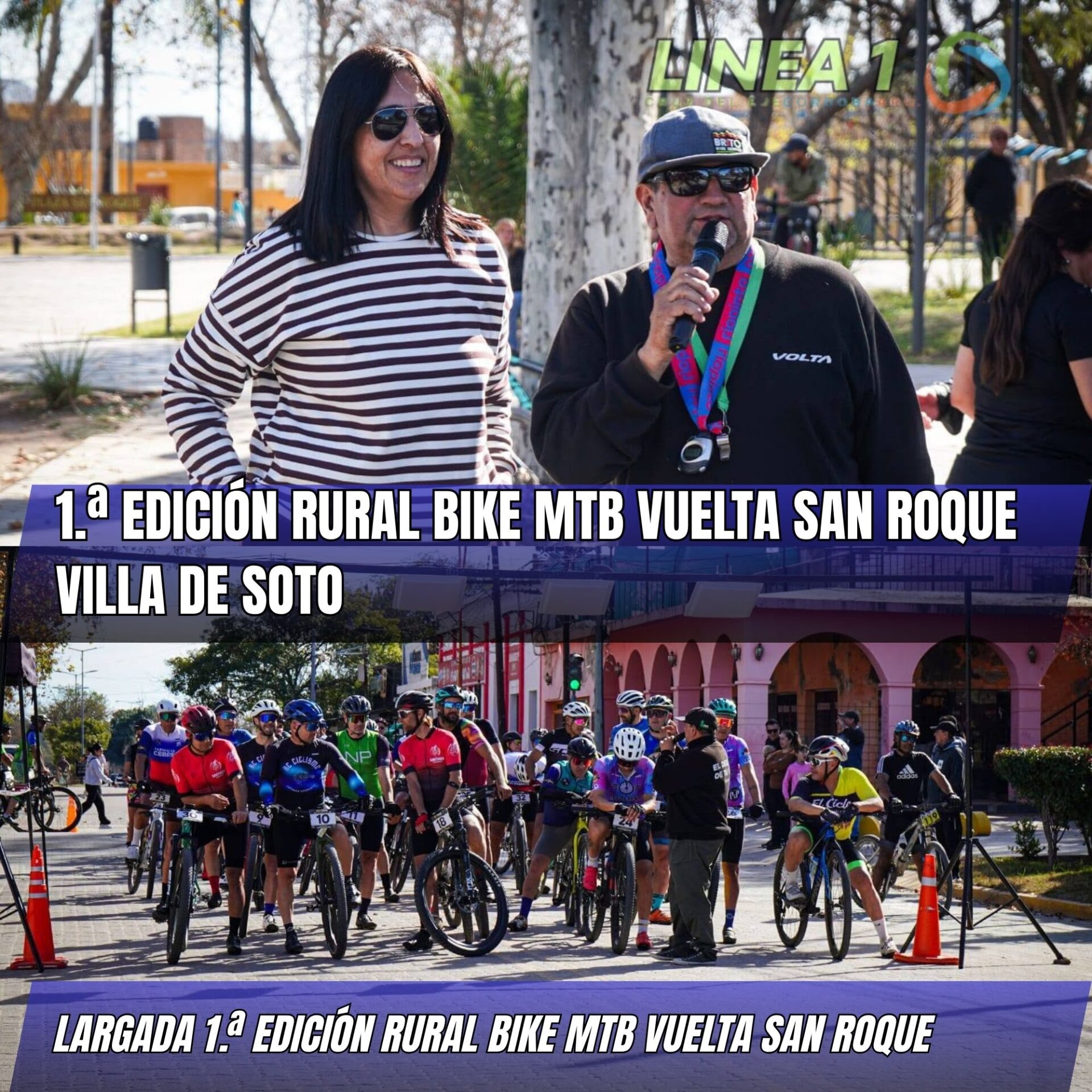 Largada 1.ª Edición Rural Bike MTB Vuelta San Roque