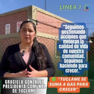 Gas para Crecer en Tuclame: vecinos podrán acceder al gas natural