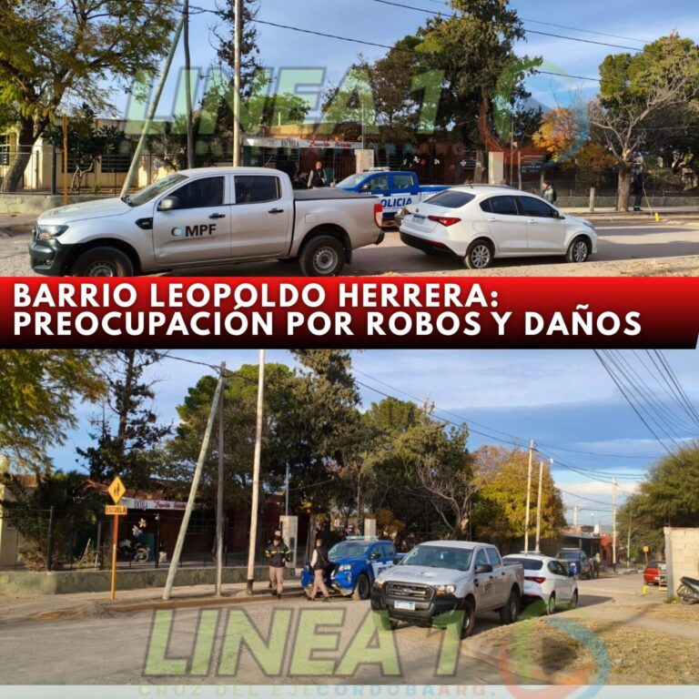 Daños en la escuela Leopoldo Herrera tras un presunto ingreso durante la madrugada