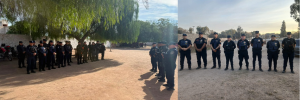 Un amplio operativo de seguridad acompañó la jornada