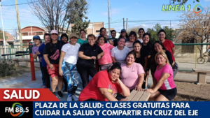 Plaza de la Salud Cruz del Eje actividad física gratuita