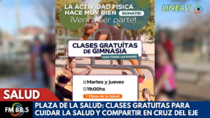 Plaza de la Salud Cruz del Eje actividad física gratuita
