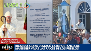 Emotiva visita al cementerio durante las fiestas patronales