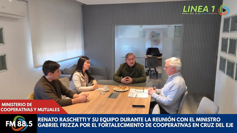 Cruz del Eje fortalece su agenda de cooperativas
