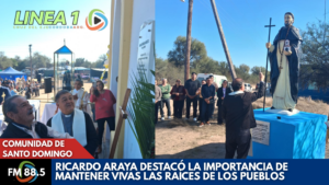 La visita al cementerio es una de las tradiciones más sentidas de las fiestas patronales de Santo Domingo, donde la comunidad une la fe con el recuerdo de sus seres queridos.