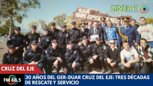 30 años del GER DUAR Cruz del Eje en el Dique
