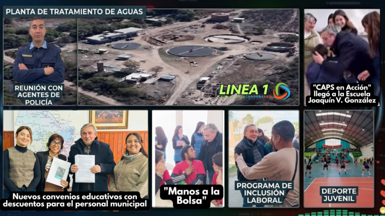 Convenios educativos, avance de la planta depuradora, inclusión laboral y salud infantil: un repaso a la agenda de gestión del intendente Renato Raschetti.