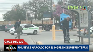 Un jueves marcado por el ingreso de un frente frío