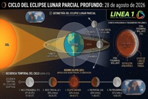 Eclipse Lunar 2026: la Luna se tiñó de rojo esta madrugada y así se vivió desde Cruz del Eje