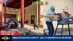 Obras de gas en la IPET N.º 253: la gestión ya es un hecho | Línea 1