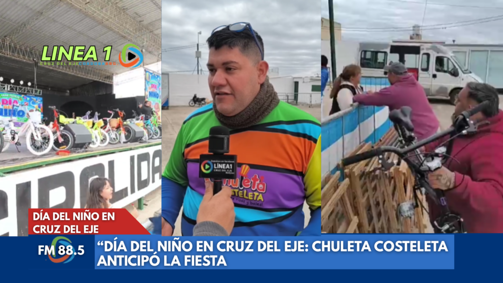 Día del Niño en Cruz del Eje