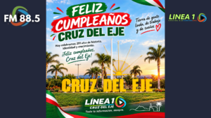 ¡FELIZ 291° ANIVERSARIO! CRUZ DEL EJE
