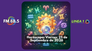 Horóscopo: Viernes 25 de Septiembre de 2026 | Línea 1
