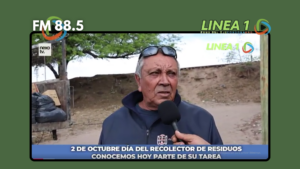 Subimos al camión junto a Víctor, Cristian, Alejandro y Alfredo para mostrarte esta hermosa relación entre la comunidad de Cruz del Eje y las familias que mantienen limpia nuestra ciudad.