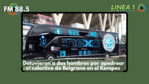 Detuvieron a dos hombres por apedrear el colectivo de Belgrano en el Kempes | Córdoba