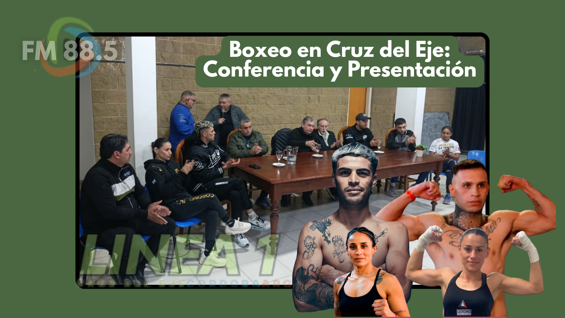 Boxeo en Cruz del Eje: Conferencia y Presentación