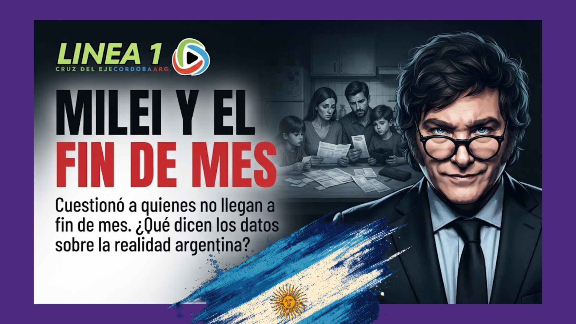 Milei y el fin de mes: qué dijo y qué muestran los datos