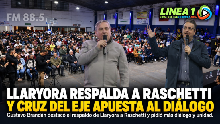 Brandán destacó el respaldo provincial a Raschetti y llamó a dejar atrás las agresiones.