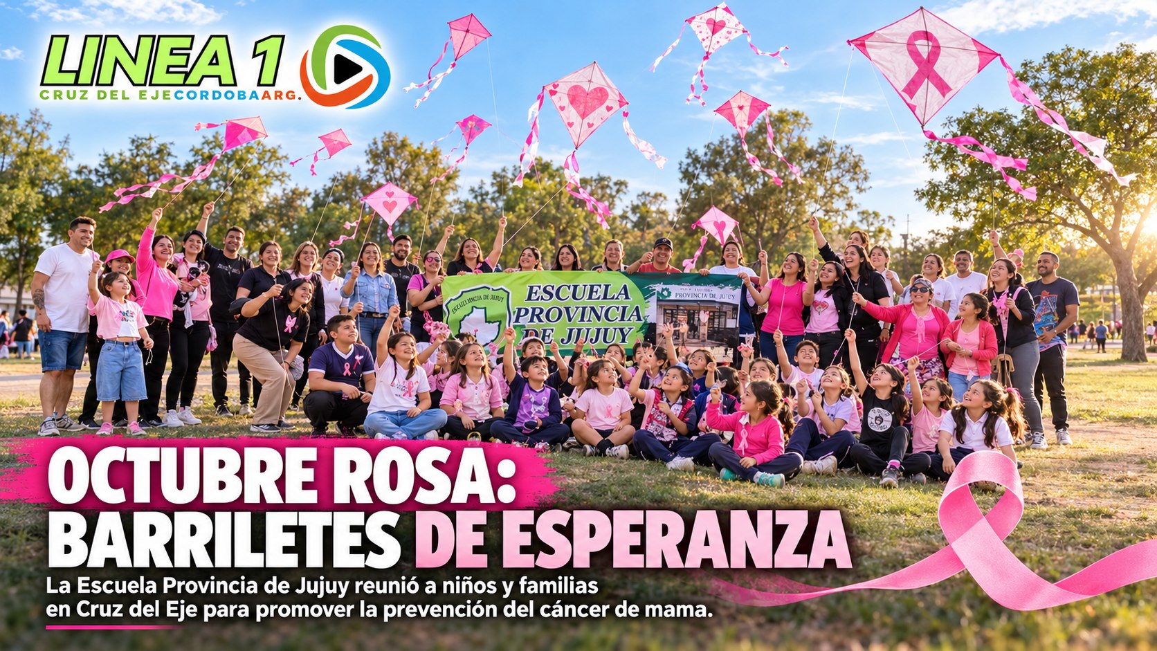 OCTUBRE ROSA: BARRILETES DE ESPERANZA