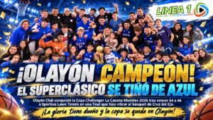 Olayón campeón de la Copa Challenger 2026