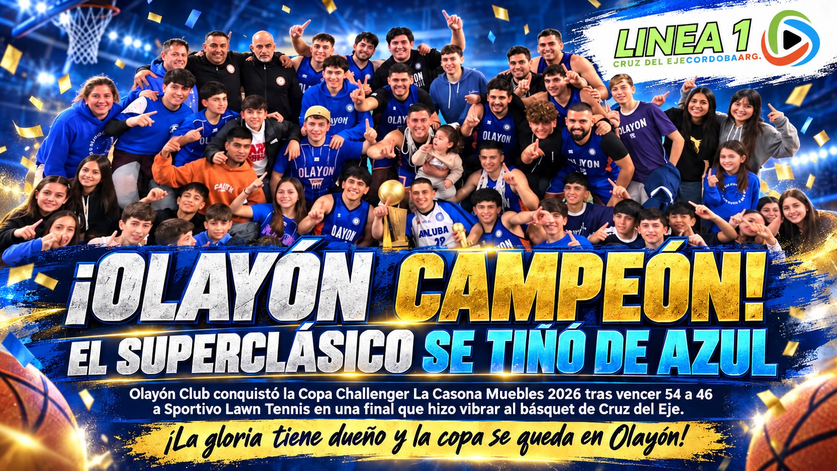 Olayón campeón de la Copa Challenger 2026