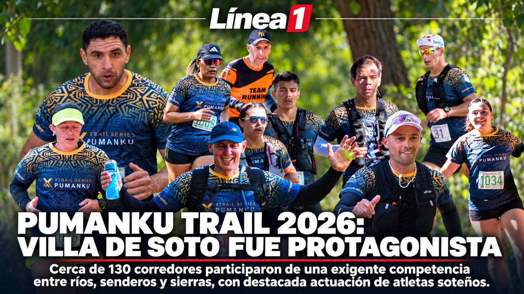 Corredores de Pumanku Trail 2026 en Villa de Soto, Córdoba