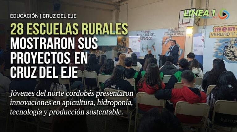 Cruz del Eje: 28 escuelas rurales mostraron sus proyectos